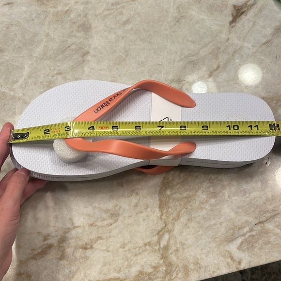 BRAND NEW BOCA RATON FLIP FLOPS! Never used or opened. UNISEX. - Picture 6 of 6